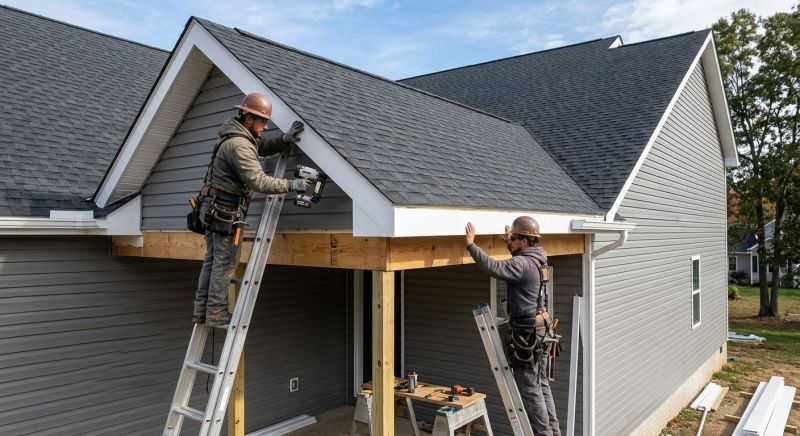 Exterior Millwork Installation in Alpharetta, GA