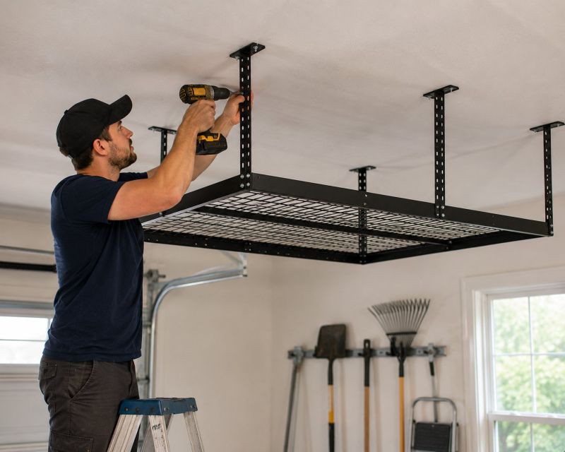 Garage Tool Rack Installation in Arlington, VA