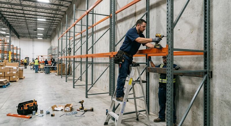 Shelving System Installation in Charlotte, NC